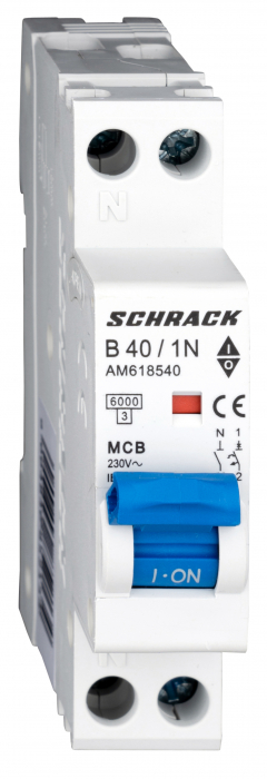 Intreruptor automat modular (MCB) AMPARO 6kA, B 6A, 1P+N [1]