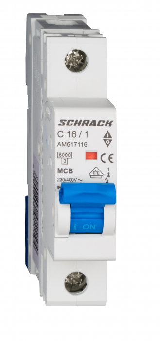 Intreruptor automat modular (MCB) AMPARO 6kA, C 20A, 1-pol [1]