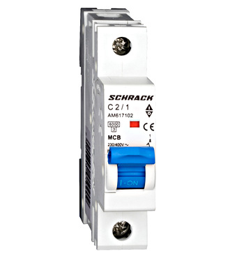 Intreruptor automat modular (MCB) AMPARO 6kA, C 2A, 1-pol [1]