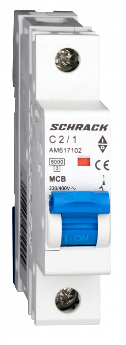Intreruptor automat modular (MCB) AMPARO 6kA, C 4A, 1-pol [1]
