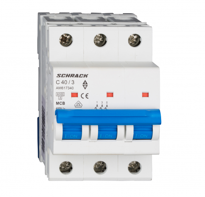 Intreruptor automat modular (MCB) AMPARO 6kA, C 50A, 3-poli [1]