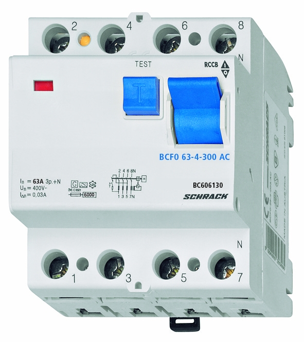 Intreruptor diferential 63A 4poli 500mA [1]