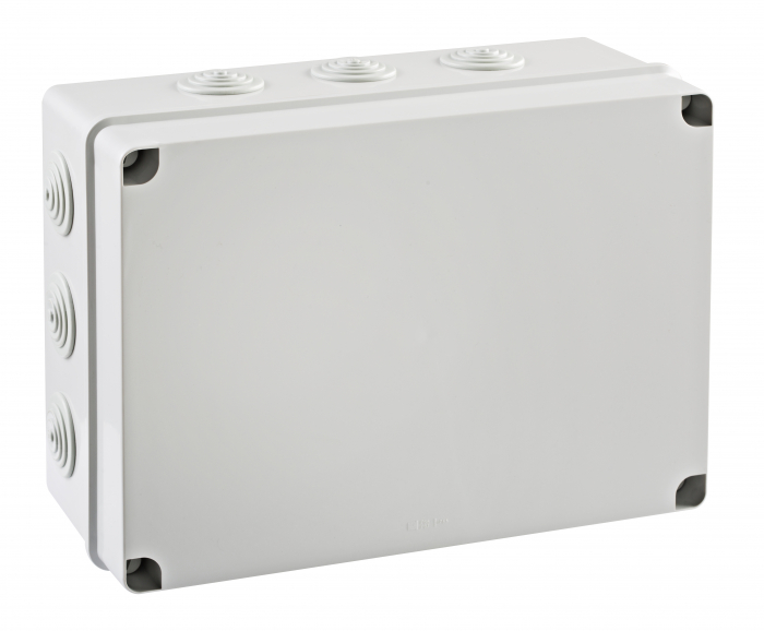 Junction Box IP65, H=253 W=342 D=132, 12xM40, halogen-free [1]