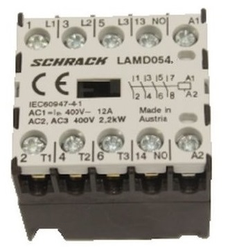 Microcontactor 4ND, 2,2kW, 5A, 24V c.c. [1]
