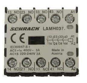 Microcontactor auxiliar 4ND, 3A, 230VAC [1]