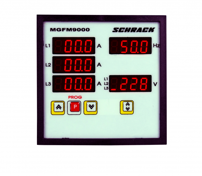 Multimetru digital trifazat, 96*96, cu 5 display-uri [1]