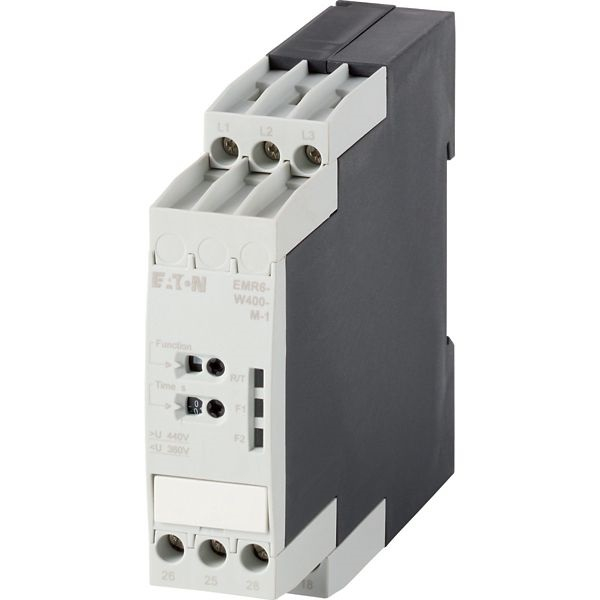 EMR6-W400-M-1, Releu de monitorizare a tensiunii, Us = 400V AC, nivel fix, Umin = 360V, Umax = 440V [1]