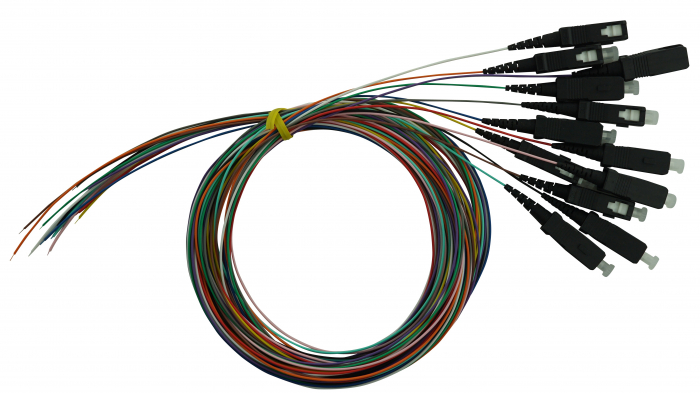 Pigtail SC, 50/125µm OM4, 2.0m, 12buc, PREMIUM clasa B [1]