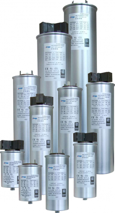 Powercapacitor three-phase 440V Qc=13,3kvar(400V) 7% choked [1]