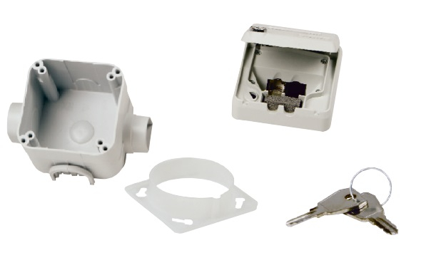 preLink/fixLink Flush - Mount Housing, IP 44,Lockable,Double [1]