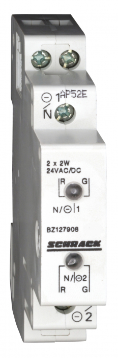Priza modulara SCHUKO, 2P+N, 16A cu contact de prot. central [1]
