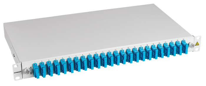Splicebox FO, 48 Fibre, SC, 9/125µm OS2, 19", 1U, Class C [1]