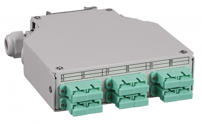 Splicebox FO pt. sina DIN, 4 Fibre, SC, 50/125µm OM3 [1]