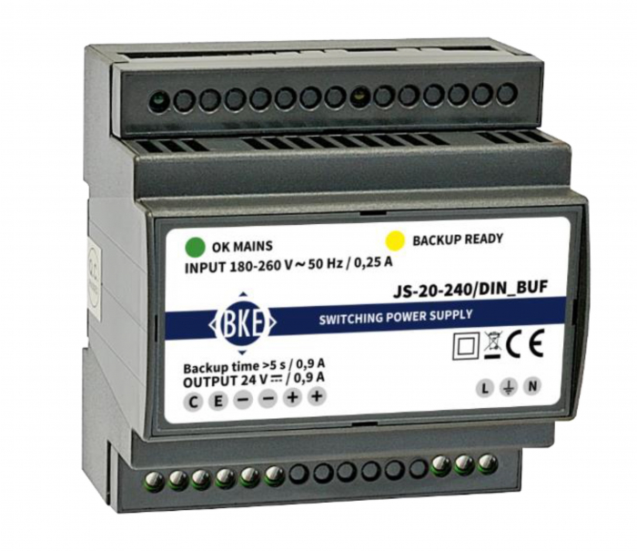 Switching power supply 20W with UPS function for DIN-rail [1]