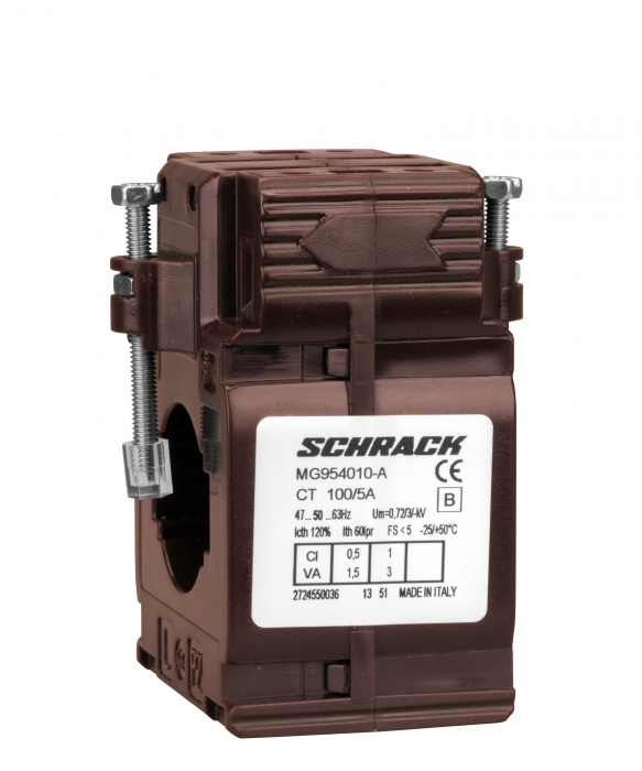 Transformator de curent 100/5A, 30x10, clasa 0,5 [1]