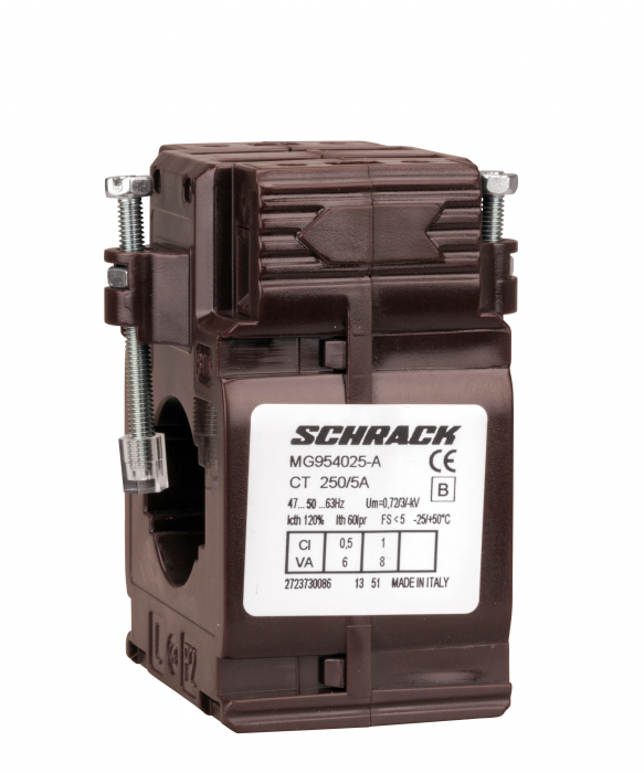 Transformator de curent 250/5A, 30x10, clasa 0,5 [1]