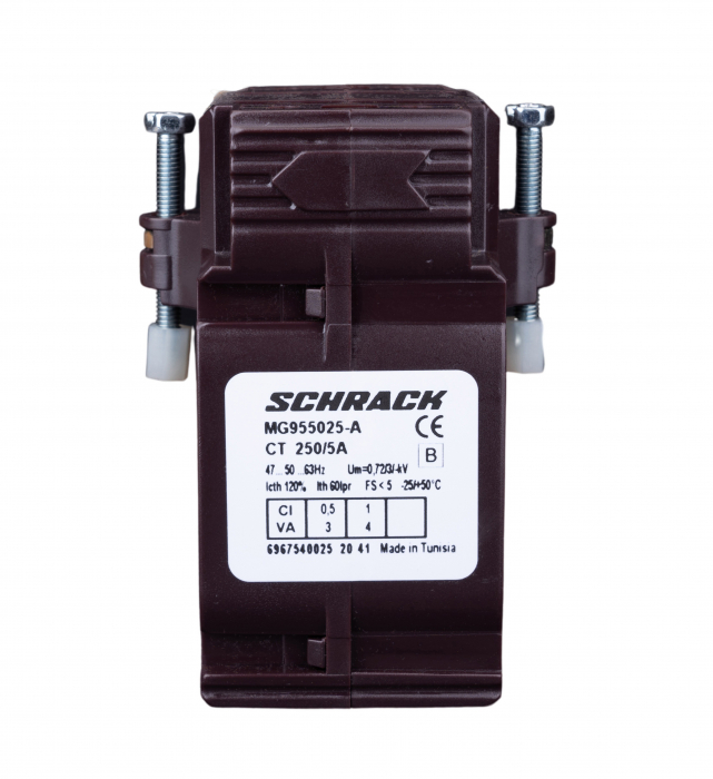Transformator de curent 250/5A, 40x10, clasa 0,5 [1]