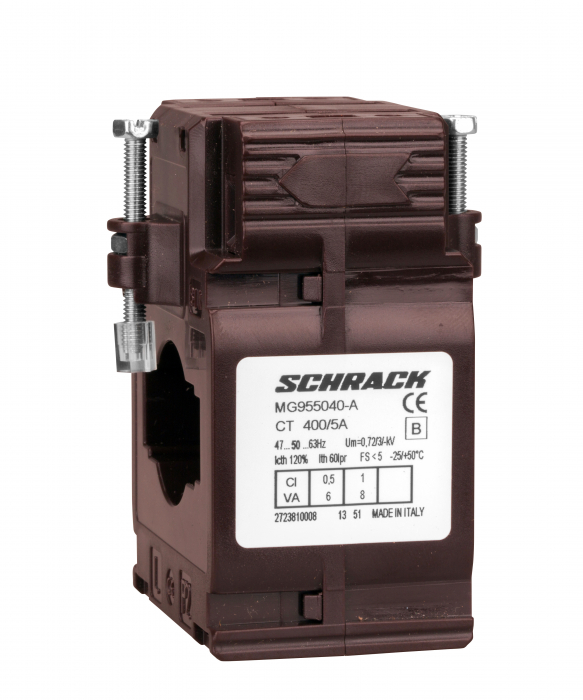 Transformator de curent 400/5A, 40x10, clasa 0,5 [1]