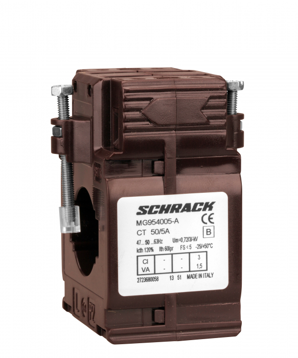 Transformator de curent 50/5A, 30x10, clasa 3 [1]