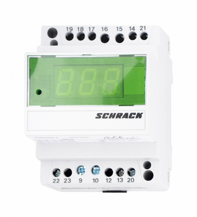 Voltmetru digital 100/500V DC modular [1]