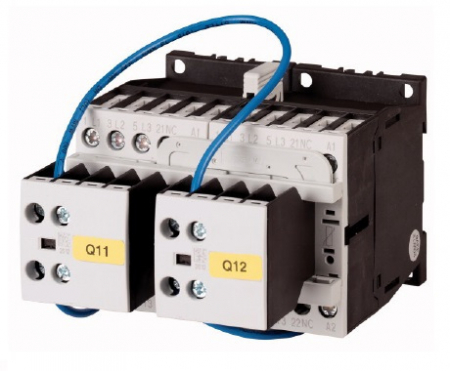 Echipamente Schrack - Ansamblu inversare sens, 3kW/400V, bobina la 230Vca