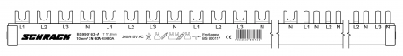 Echipamente Schrack - Bara alimentare 4p. 1xFI 4p,1xSI 4p,4xSI 1+N 12UH