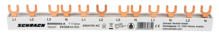 Echipamente Schrack - Bara colectoare 1xdif.4p+1xsig.aut.(3+N)+1x(1+N) 10UH