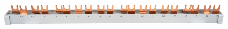 Echipamente Schrack - Bareta furca,1xRCCB 4 poli, 2xMCB 3+N, 7xMCB 1+N,26 M,10 mmp