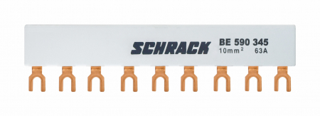 Relee - Bareta furca pentru 3xBE5 + contact auxiliar, 54mm, 63A,