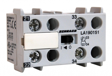 Echipamente Schrack - Bloc contacte auxiliare HKM11 1ND+1NI