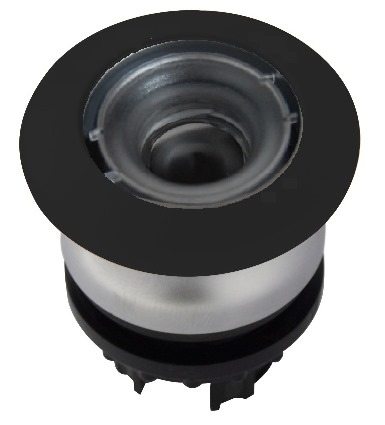 Echipamente Schrack - Buton ciuperca fara revenire negru, fara eticheta