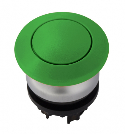 Echipamente Schrack - Buton ciuperca fara revenire verde