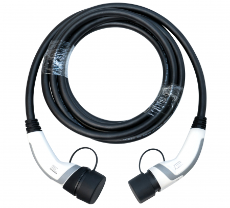 Echipamente Schrack - Cablu incarcare Tip2-Tip2, trifazic, 32A, 5m, sac depozitare