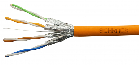 Echipamente Schrack - Cablu U/FTP Cat.6a, 4x2xAWG23/1,500Mhz, LS0H, B2ca s1a,d1,a1