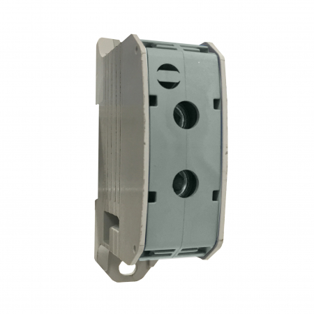 Echipamente Schrack - Clema Al-Cu,1 p. gri, 95mmp / 70mmp cu pin
