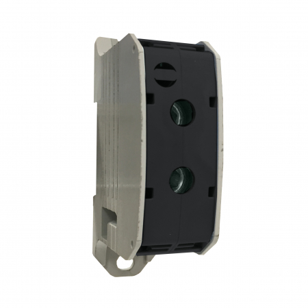 Echipamente Schrack - Clema Al-Cu,1 p. negru, 185mmp / 150mmp cu pin