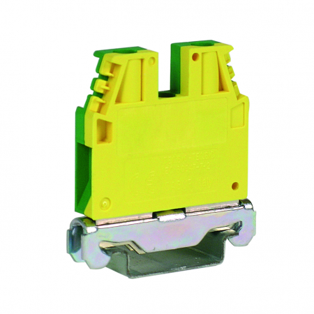 Echipamente Schrack - Clema de impamantare TEC.6, galben/verde