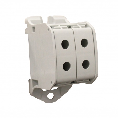 Echipamente Schrack - Clema dubla Al-Cu,1 p. gri, 50mmp / 35mmp cu pin