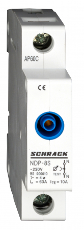 Echipamente Schrack - Clema nul deconectabila