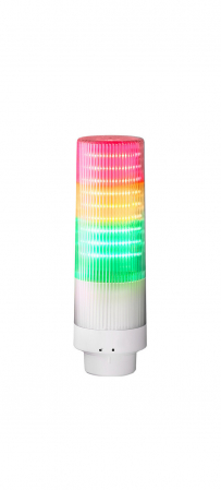 Lampi - Coloana de semnalizare compacta LED, baza standard, 24V c.c.