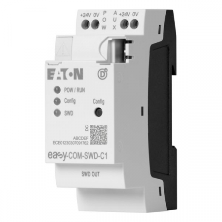 HMI/PLC - EASY-COM-SWD-C1, Modul de comunicare SmartWire-DT pentru easyE4, terminale cu surub