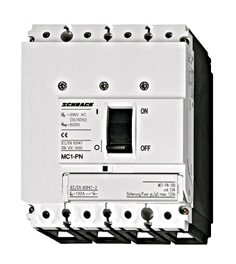 Intrerupatoare de putere - Comutator 4-poli, 100 A