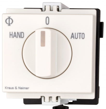Actionari electrice - Comutator alternativ HAND-0-AUTO modular 20A 1p