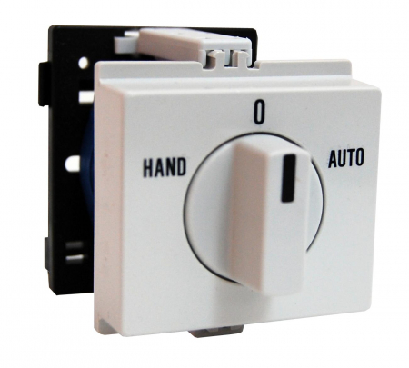 Actionari electrice - Comutator alternativ HAND-0-AUTO modular 20A 2p