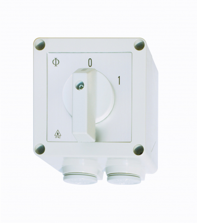 Actionari electrice - Comutator capsulat 0-1 25A 1p