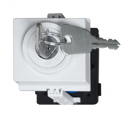 Actionari electrice - Comutator cu cheie 0-1 modular 20A 1p