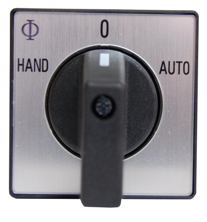 Actionari electrice - Comutator de selectie Hand-0-Auto de panou 20A 2p