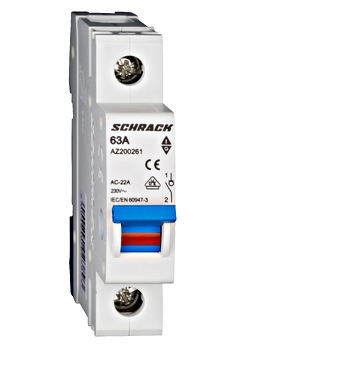 Comutatoare - Comutator principal modular 63A, 1-pol