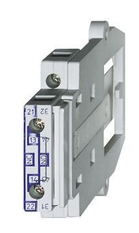 Echipamente Schrack - Contact auxiliar 1ND+1NI pt.LA315 la LA33, lateral