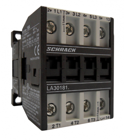 Actionari electrice - Contactor 3-poli, 7,5kW/18A AC3, 32A AC1,1ND, 24VAC